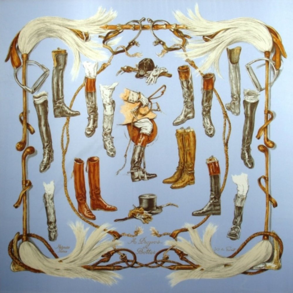 Hermes a Propos de Bottes Scarf
